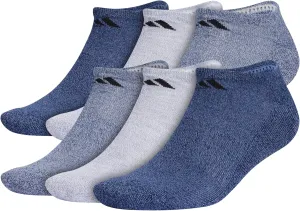 adidas Men's Athletic Cushioned Socks, 6-Pack No Show with Arch Support