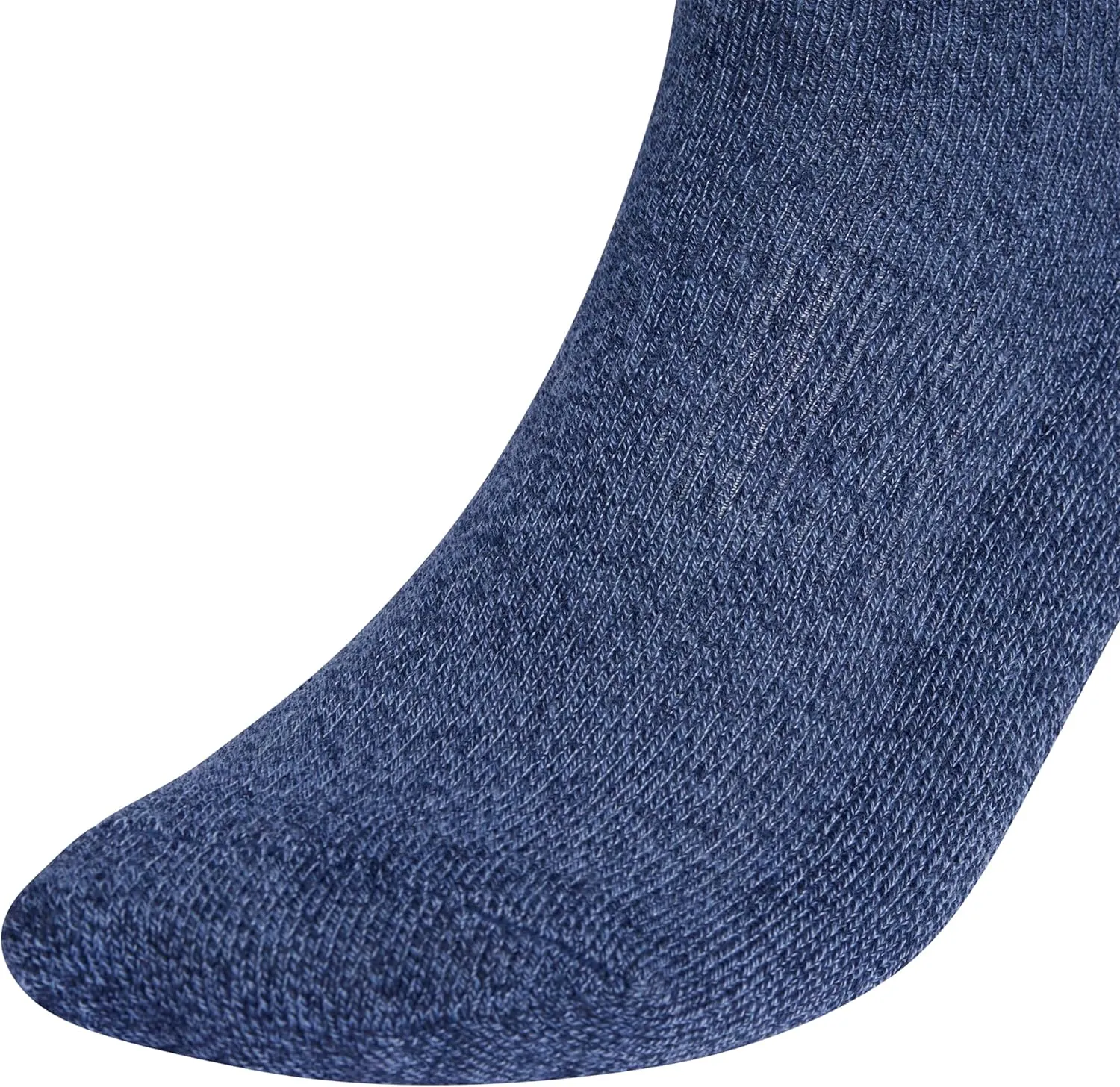 adidas Men's Socks, Athletic Cushioned Quarter 6-Pack, Ankle Fit with Arch Support