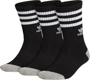 adidas Originals Men's Mixed Graphics Cushioned Crew Socks (3-Pair)