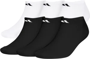 adidas Women's Athletic Cushioned 6-Pack No Show, Socks - No Show Socks for Secure Fit, Cushioned Comfort, Low Profile