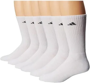 adidas Women's Cushioned Areready Crew Socks 6 pair