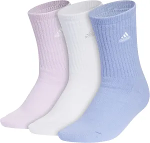 adidas Women's Super Soft Cushioned Comfort Cozy Crew Socks (3-Pair)