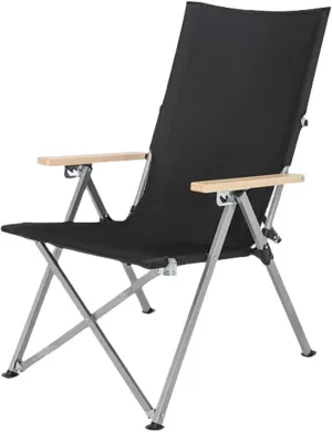 Adjustable Camping Chairs for Adults, Foldable High Back Camping Chair, Portable Folding Chairs for Outside, Reclining Outdoor Chair with Storage Bag,dual-purpose for sitting and lying,Support 120 KG