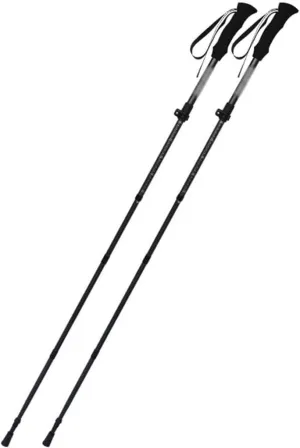 Adjustable Hiking Or Walking Stick, Portable Mobility Aid, Folding Travel Trekking Poles, Outdoor Climbing Gear