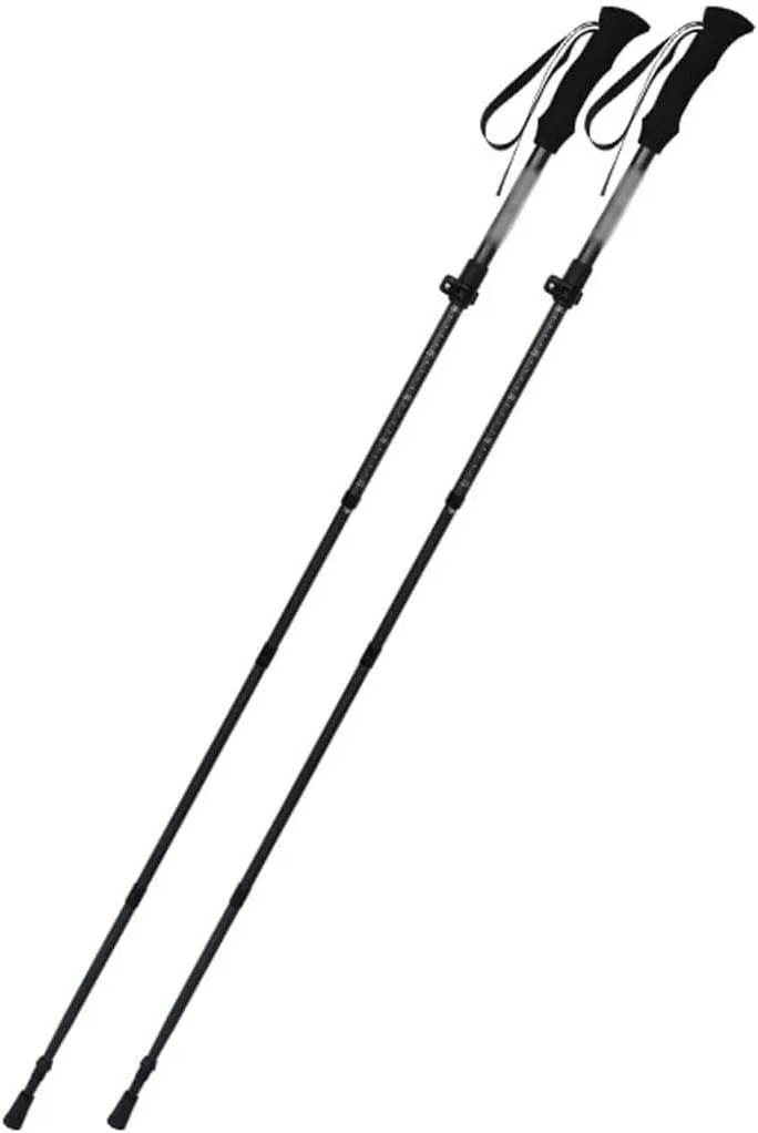 Adjustable Hiking Or Walking Stick, Portable Mobility Aid, Folding Travel Trekking Poles, Outdoor Climbing Gear