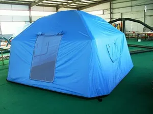 AIR Tight Waterproof Inflatable Family Camping Recreation Tent W/Pump (Size: 10x10x6ft.)
