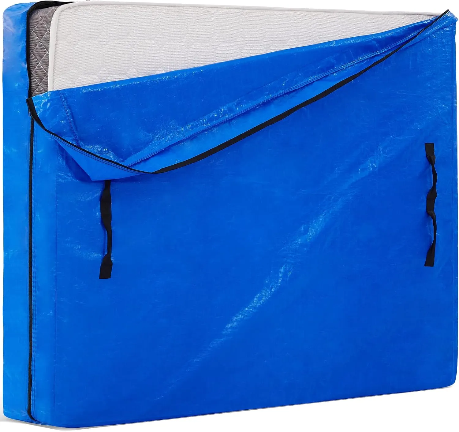 AlexHome Mattress Bag, Heavy Duty Tarp Reusable Storage Bag,Easy Carrier Mattress Moving Cover (Queen Size)