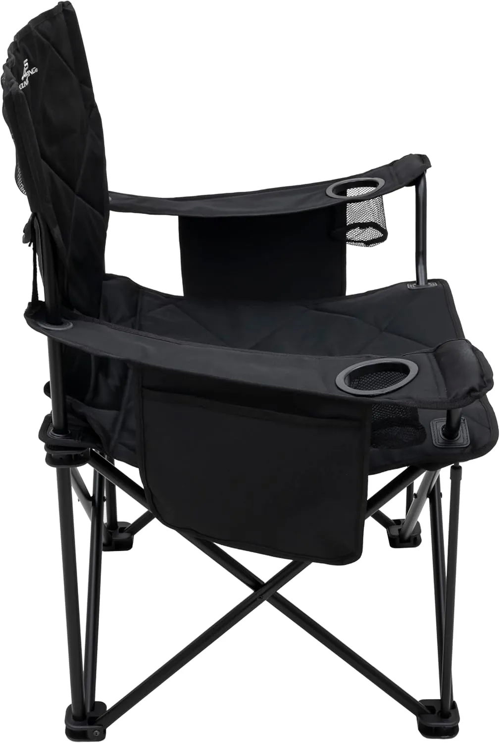 ALPS Mountaineering King Kong Camping Chairs for Adults with Mesh Cup Holders and Pockets, Built Durable and Reliable with Compact Foldable Steel Frame
