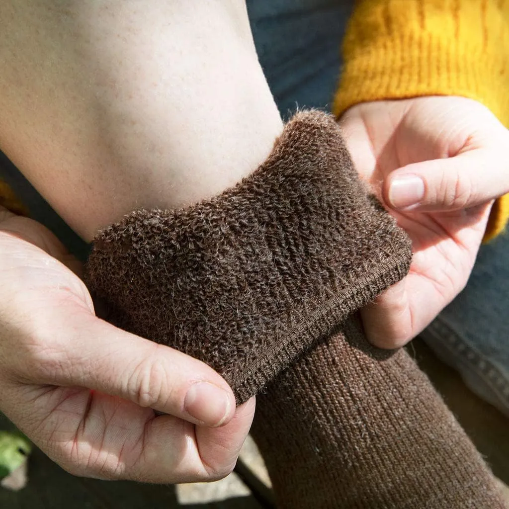 American Mammoth Alpaca Wool Socks for Men & Women Comfortable Casual Outdoors Hiking Boot & Dress Socks