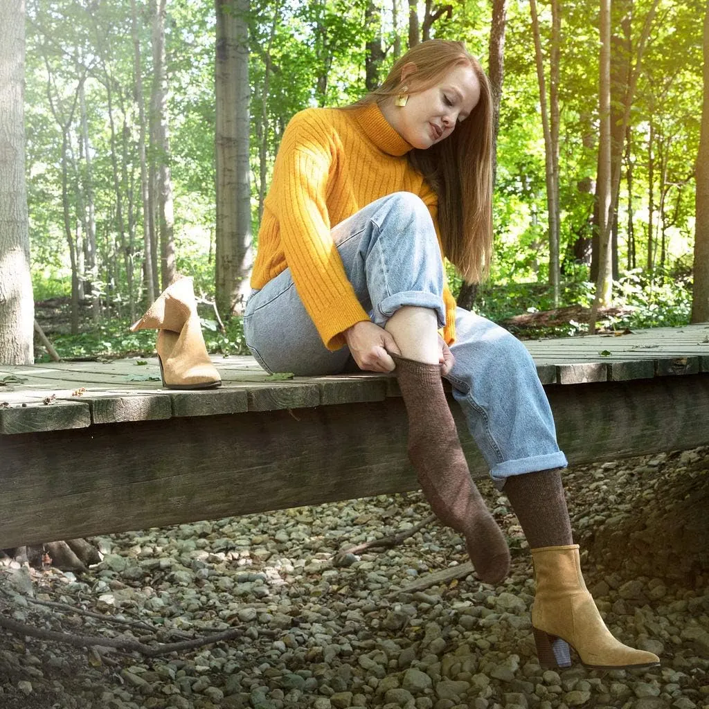 American Mammoth Alpaca Wool Socks for Men & Women Comfortable Casual Outdoors Hiking Boot & Dress Socks