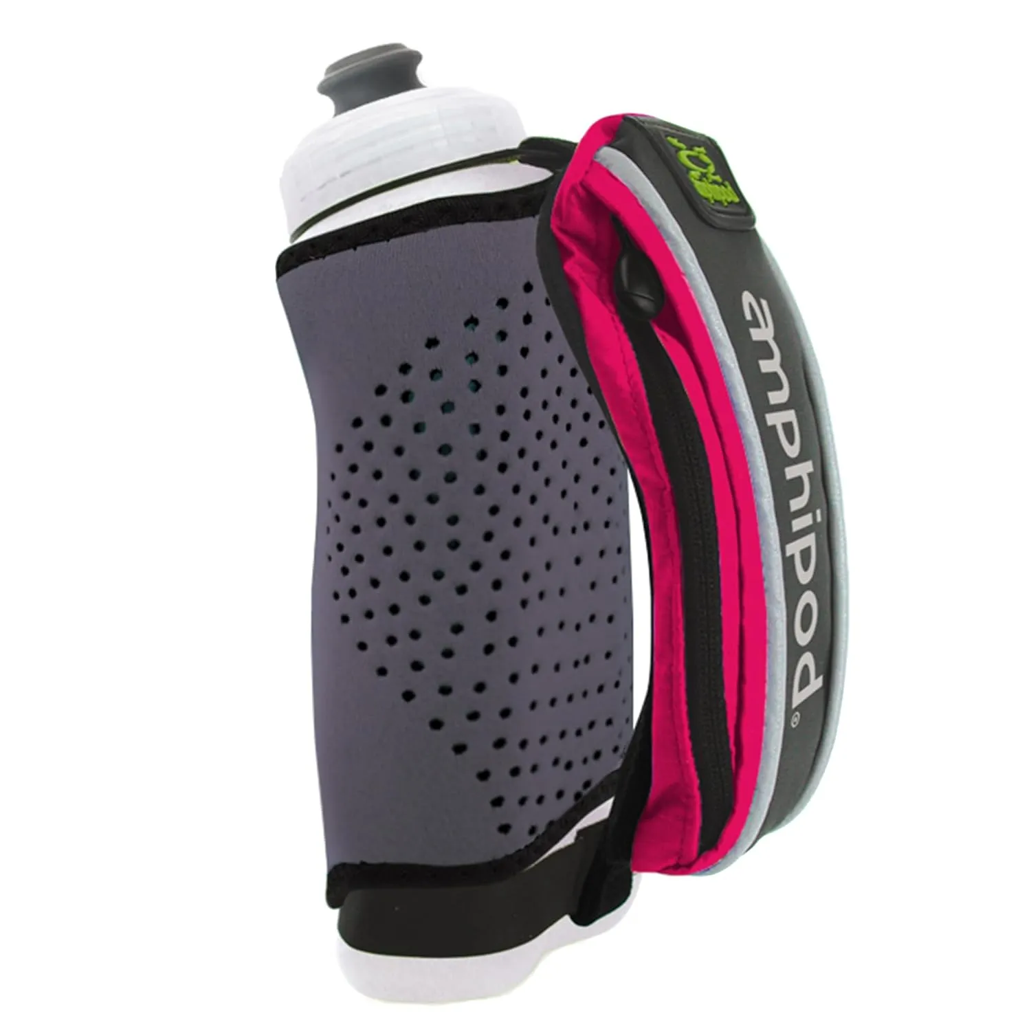 Amphipod Hydraform Jett-Lite Thermal Handheld, Ergonomic Hydration & Storage for Runners, Hikers & Athletes (12 & 20 oz.) - Sangria - 12 oz.