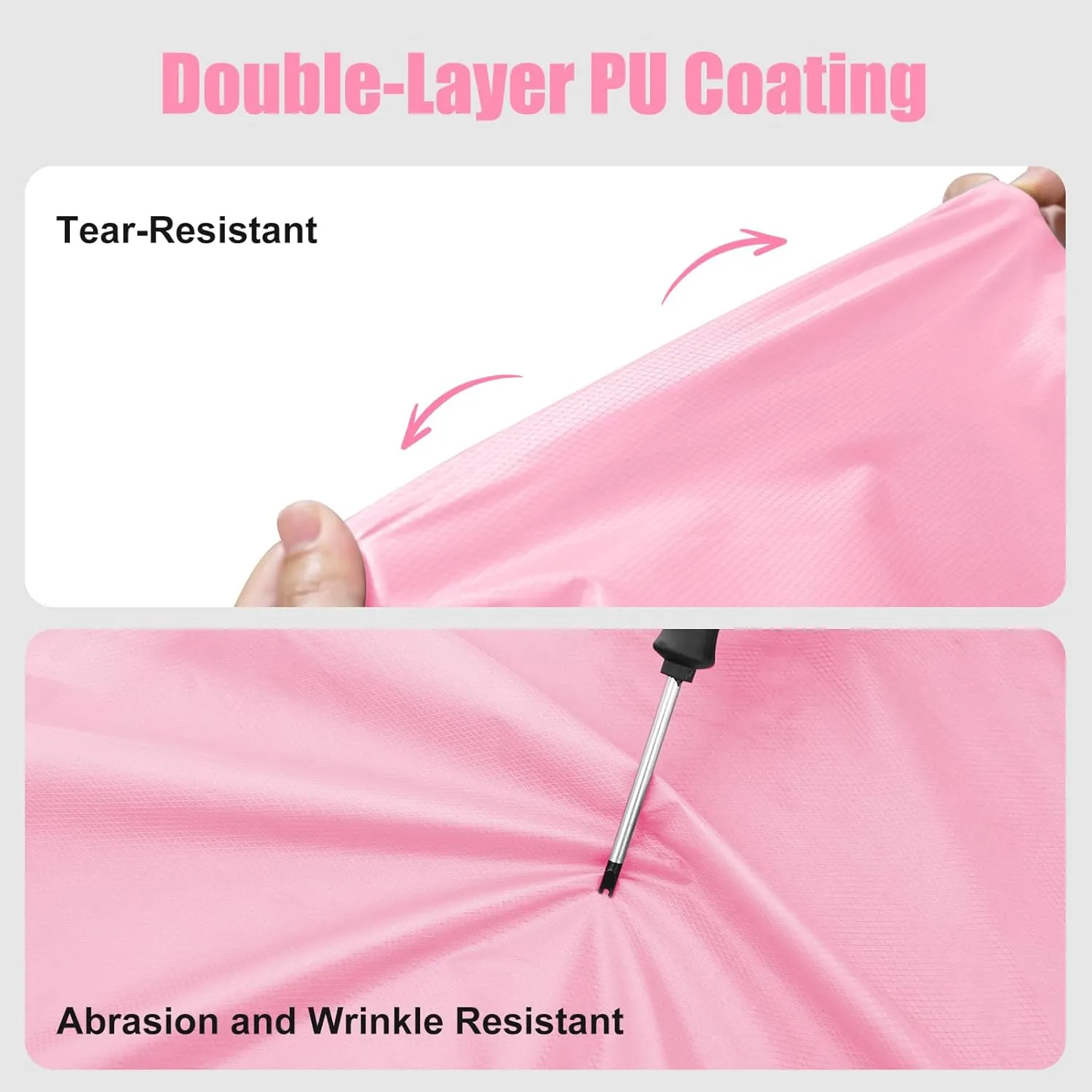 Andake Waterproof Rain Poncho for Adults Unisex,230T Ripstop Polyester,Raincoat Gear with Transparent Viewing Window Outdoors