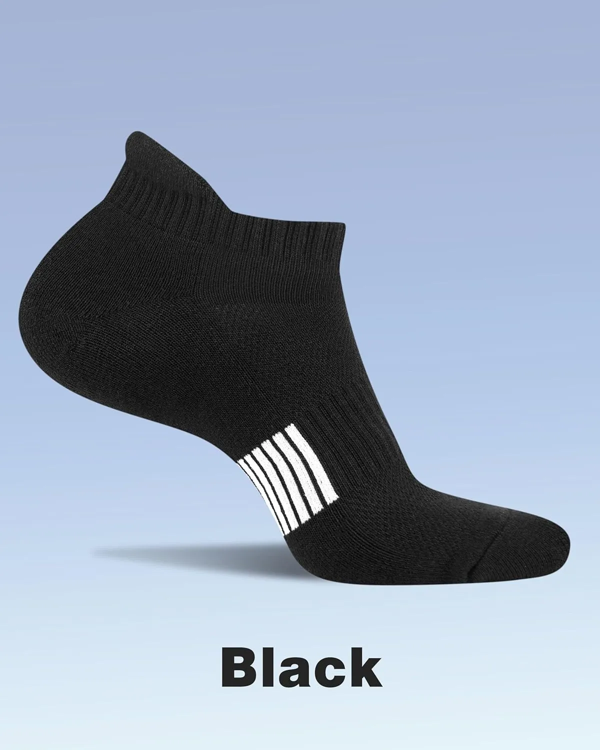 Ankle Socks Womens Athletic Running Comfort Cushioned 3/5/6Pairs