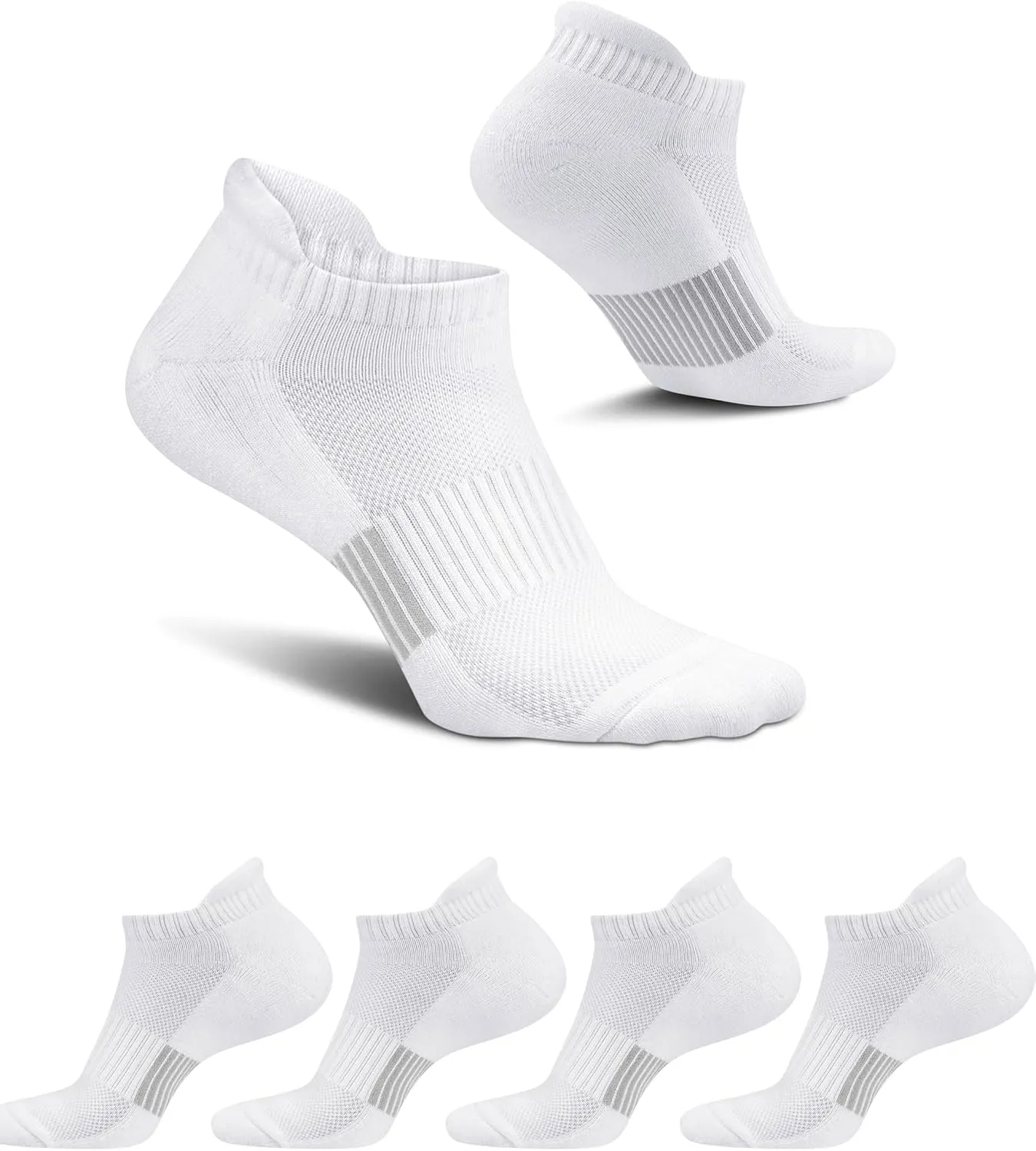 Ankle Socks Womens Athletic Running Comfort Cushioned 3/5/6Pairs