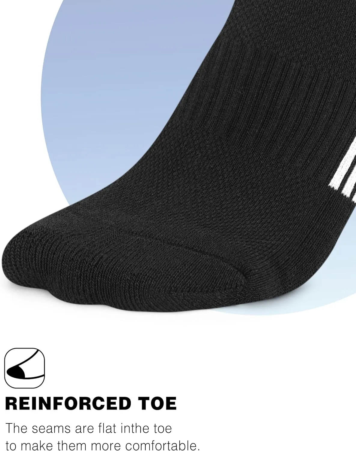 Ankle Socks Womens Athletic Running Comfort Cushioned 3/5/6Pairs