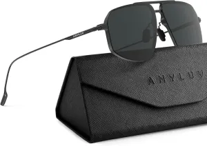 ANYLUV Polarized-Sunglasses-Men Aviator Mens Sunglasses: Womens Pilot Sun Glasses UV400 Protection for Driving Fishing