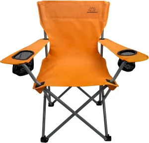 Anytime Chair for Camping, Sports, and The Outdoors w/Carry Bag, Camping Chairs for Adults, Folding Chair for Outside, (by Caddis Sports)