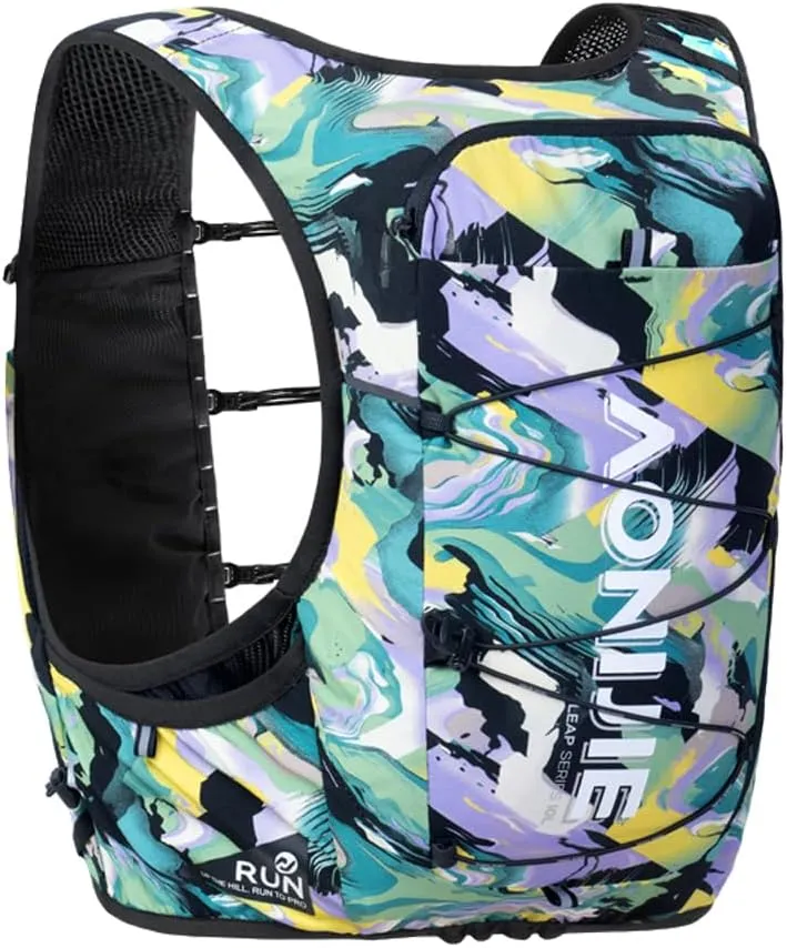 AONIJIE 10L Trail Running Backpack, Lightweight Outdoor Hydration Pack for Marathon Cycling Mountaineering Hiking