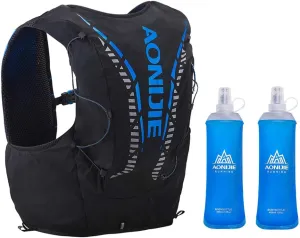 AONIJIE 12L Men Women Running Vest Pack Hydration Backpack Outdoor Sports Bag for Marathon Cycling Hiking