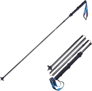 AONIJIE 2pcs Carbon 4 Folding Trekking Pole, New Carbon Fiber Ultra-Light Walking Pole Suitable for Trail Running, Hiking