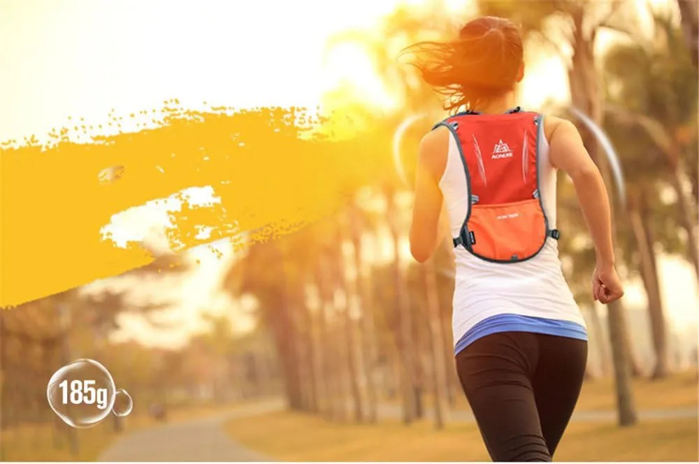 AONIJIE 5L Outdoor Sport Multifunctional Camping Backpack Cycling Running Climbing Hiking Hydration Vest Pack