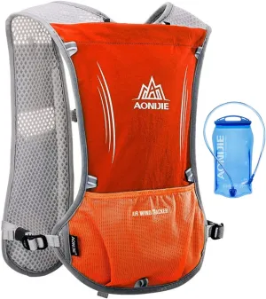 AONIJIE 5L Outdoor Sport Multifunctional Camping Backpack Cycling Running Climbing Hiking Hydration Vest Pack
