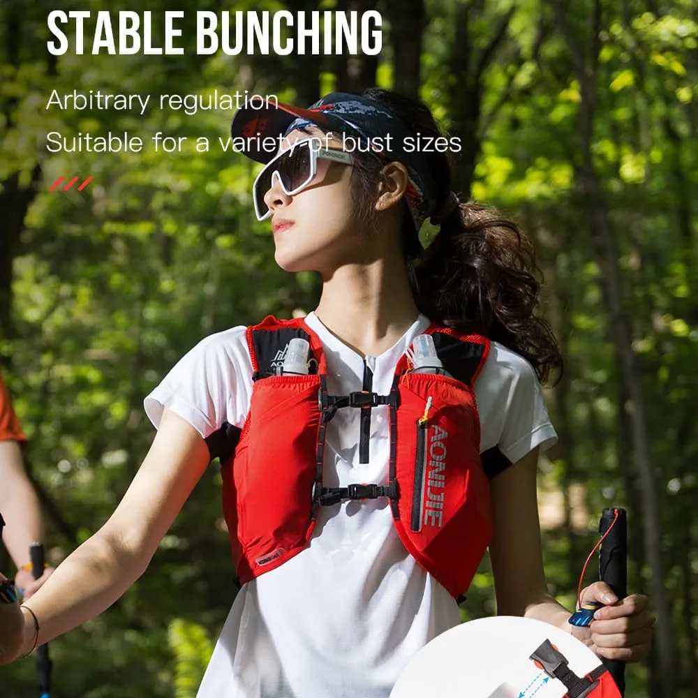AONIJIE Running Hydration Backpack Vest 12L High Capacity Lightweight Trail Running Vest for Hiking Camping Climbing