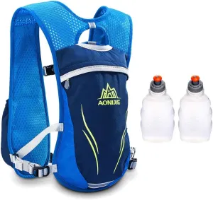 AONIJIE Running Hydration Vest for Women and Men 5.5L Lightweight Trail Runing Hydration Vest Pack Backpack for Running, Cycling, Climbing