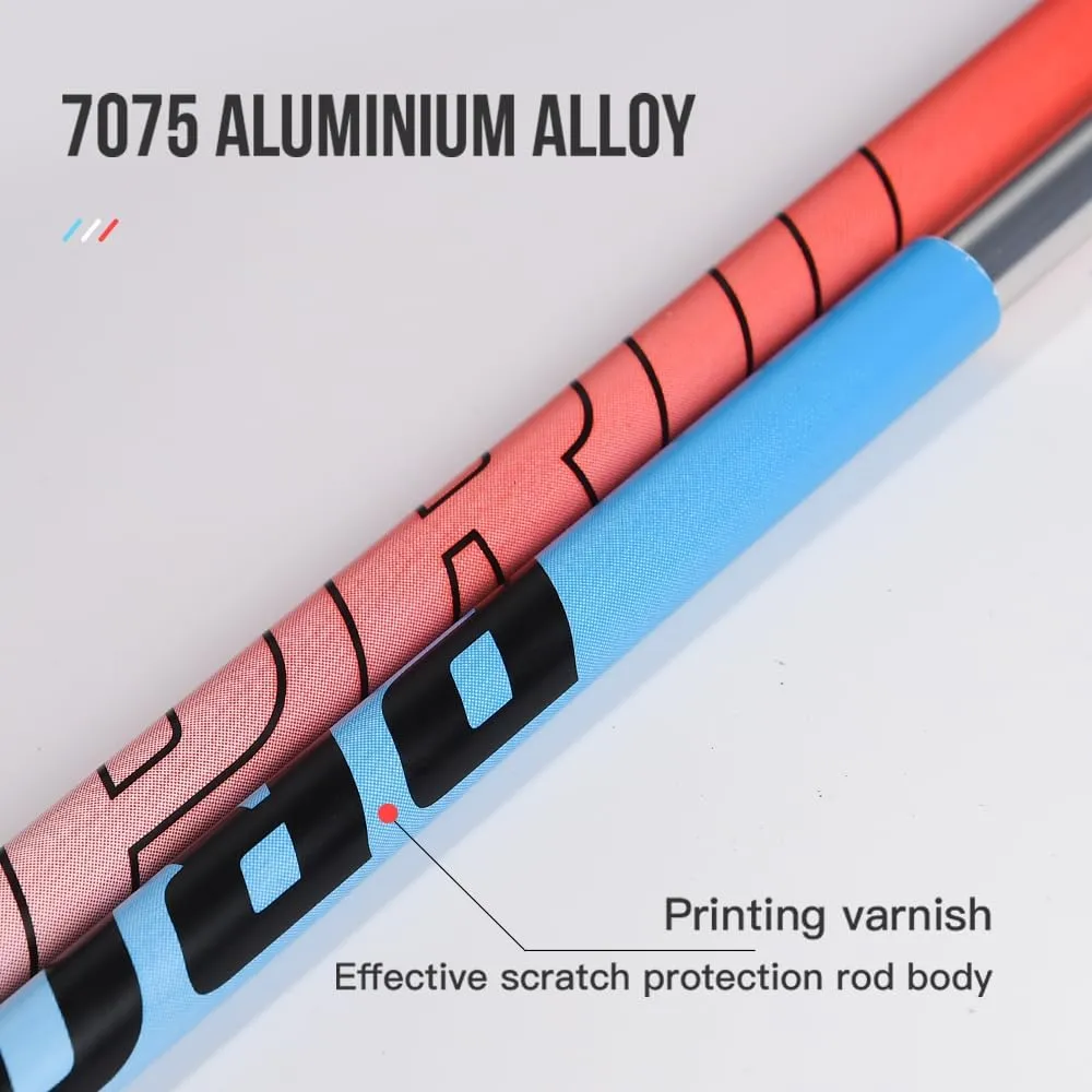 AONIJIE Trekking Poles - 2 Pcs Collapsible Aluminum Alloy 7075 Hiking Poles with Anti-Shock and Quick Lock System, Ultralight for Hiking, Camping, Mountaining, Trekking