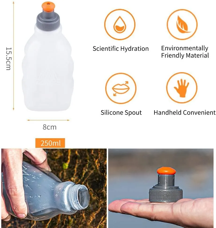 AONIJIE Ultralight Running Vest with Reflective Strip Breathable Hydration Backpack for Hiking Camping Marathon Cycling Race