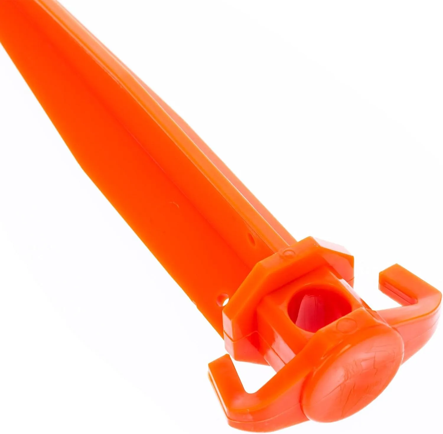 ASR Outdoor Orange Heavy Duty ABS Plastic Tent Stakes Ground Anchor Camping Essentials