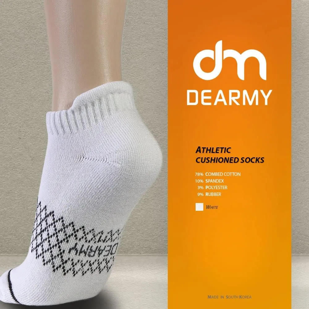 Athletic Hiking Socks for Women/Men Best Gifts/Cushioned Moisture Wicking Sports Socks(5Pairs)