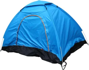 Automatic Beach Tent Portable Rain Canopy for People Easy Setup Outdoor Shelter for Camping Fishing and Hiking Durable Blue Sun Protection