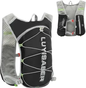 Azarxis Hiking Hydration Pack Running Backpack Daypack Vest with 5L Water Bladder for Women Men Cycling Biking Trail Race
