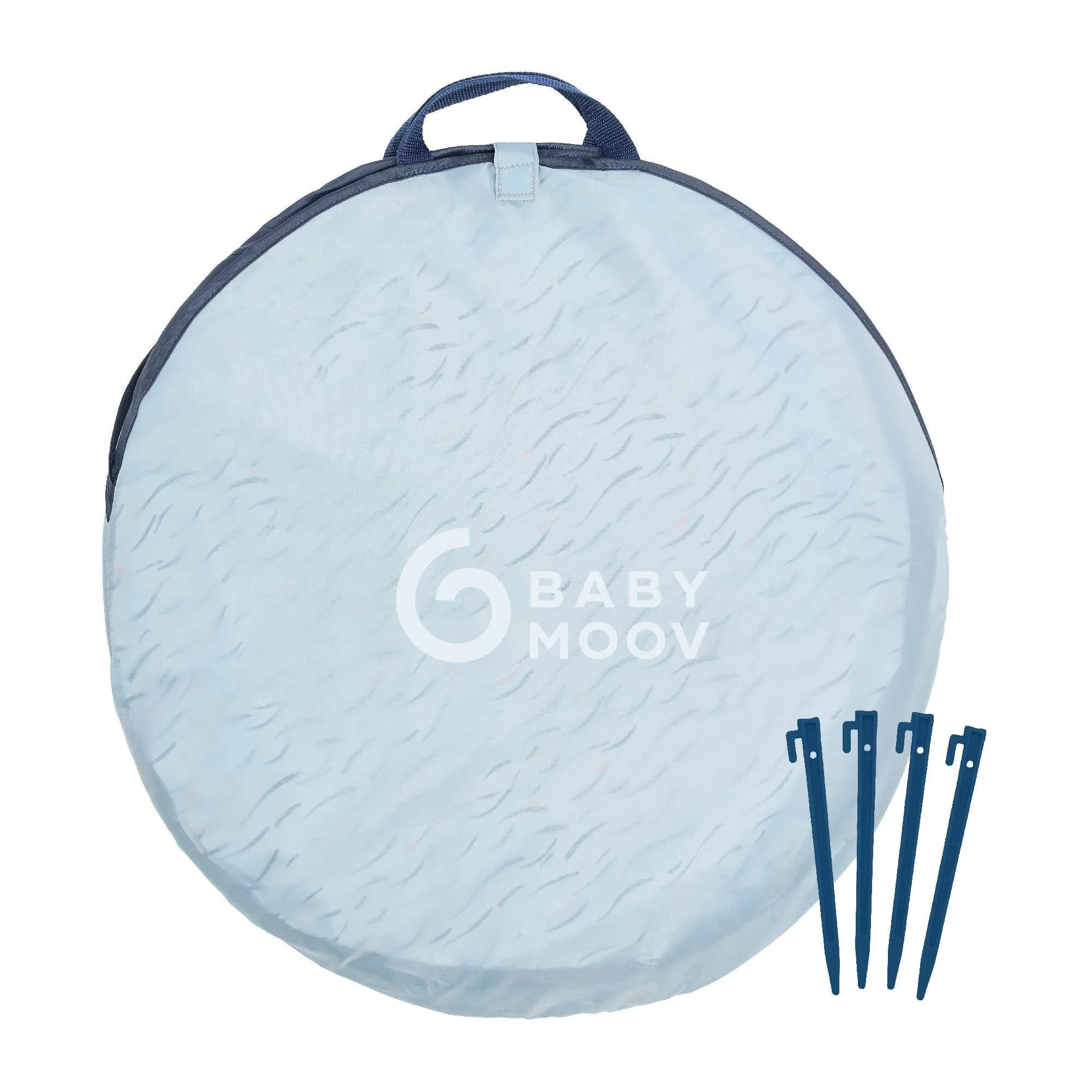 Babymoov Anti-UV Tent 50  UPF Protection Blue Waves