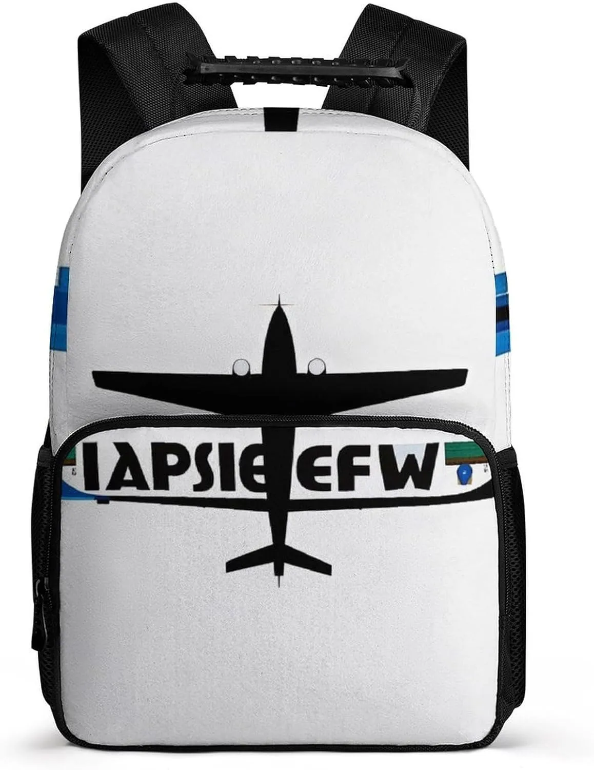 Backpack for Men Women Daypack Aviation Lettering And Aircraft Carry-on Bag 16 In Laptop Backpack Lightweight Travel Bag