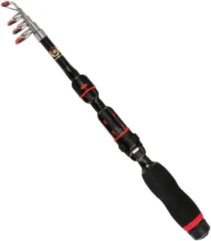 Balacoo Fishing Suplies Holder Portable Seat Hooks Telescopic Feeder Fishing Rod for Fish Foldable Fishing Rod