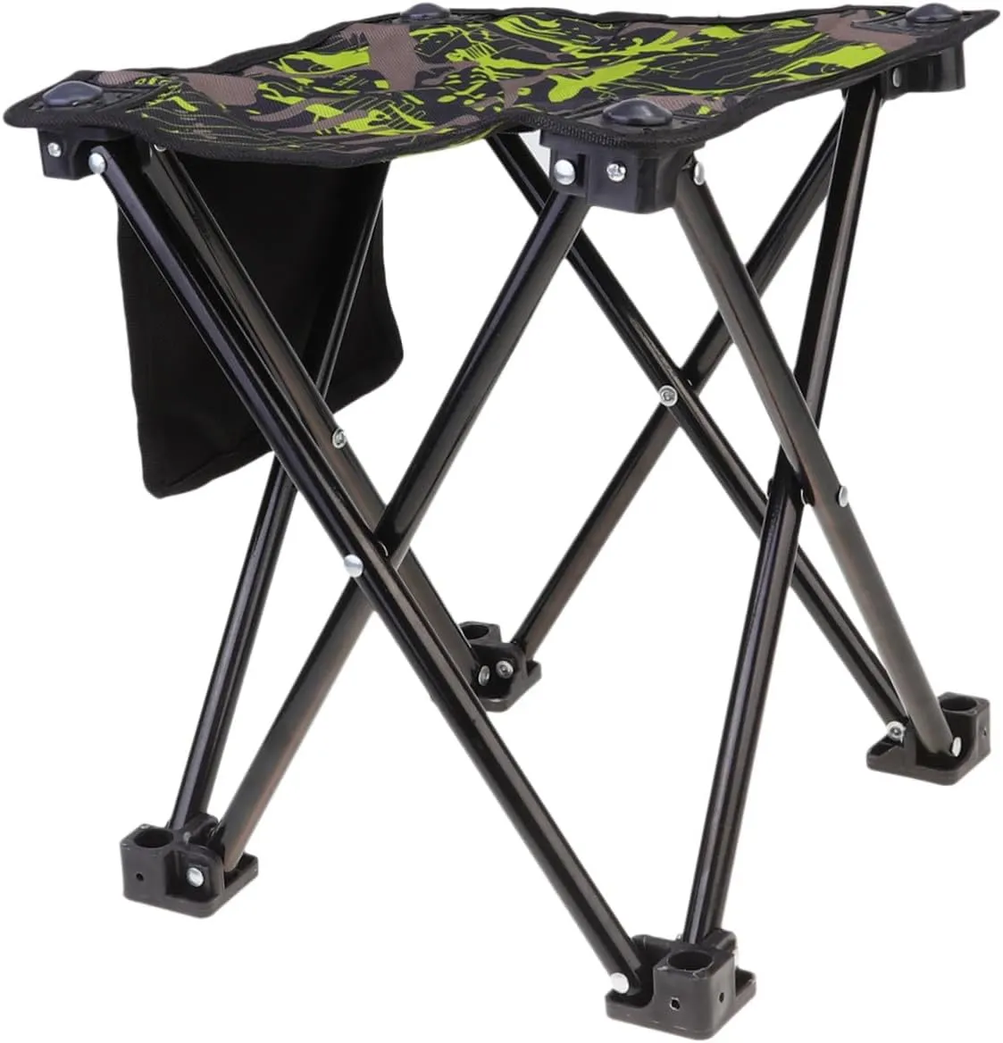 balacoo Outdoor Portable Folding Chair Lightweight Camping Seat with Skid Feet for Fishing BBQ Travel and Garden Use Compact Easy to Carry