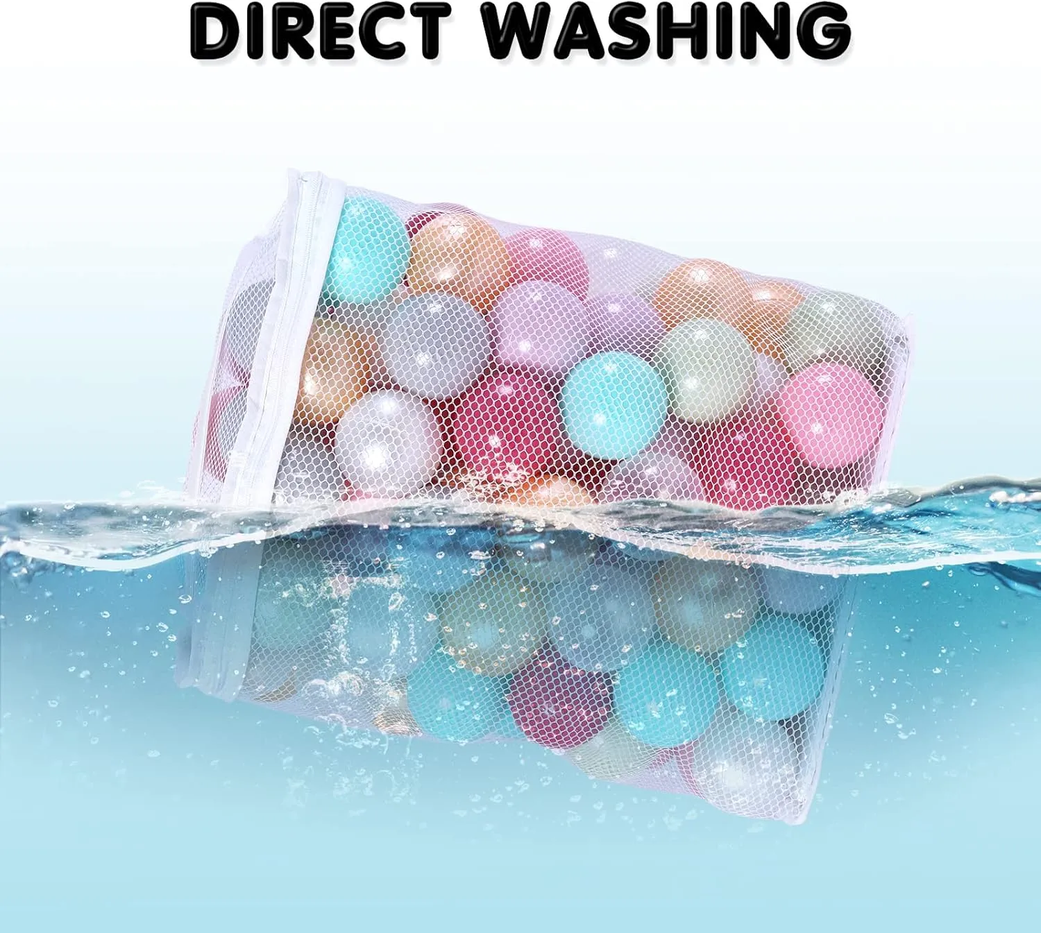 Ball Pit Balls Plastic Balls for Ball Pit Phathalate Free BPA Free Plastic Balls 100pcs 2.2" Set for Toddlers for Play Tent Tunnel