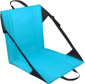 Beach Blankets Large Folding Stadium Seat Cushion Sit Mat Picnic Padded Seat Blanket Folding Chair for Camping Stadium Beach Fishing Trekking(Blue)
