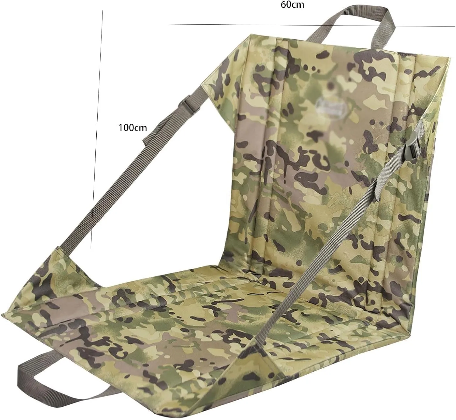 Beach Blankets Large Folding Stadium Seat Cushion Sit Mat Picnic Padded Seat Blanket Folding Chair for Camping Stadium Beach Fishing Trekking(Blue)