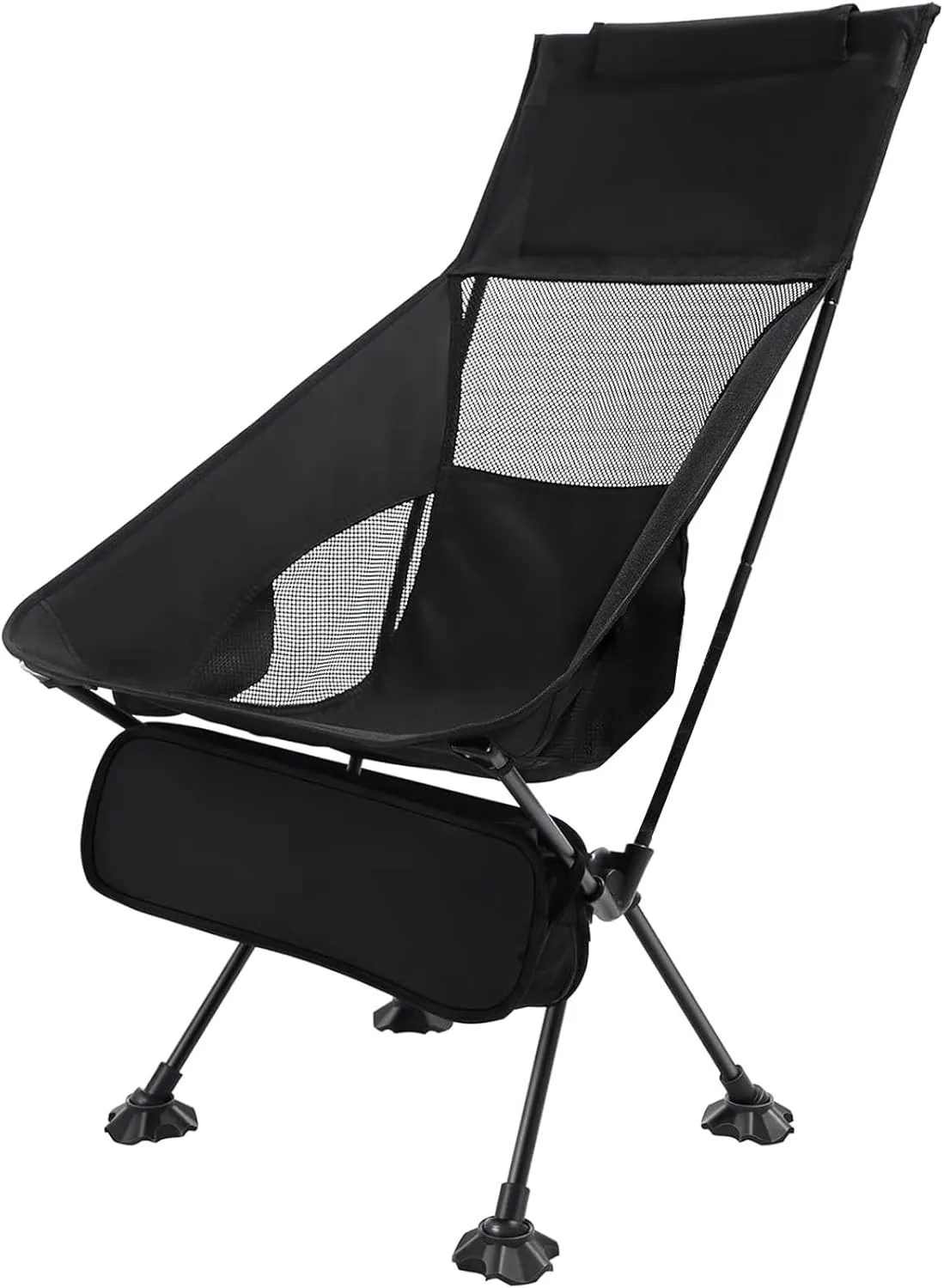 Beach Chair, Portable Camping Chairs with Storage Bag, Lightweight and Compact, Folds for Camping, Beach, Hiking, Travel and Sports