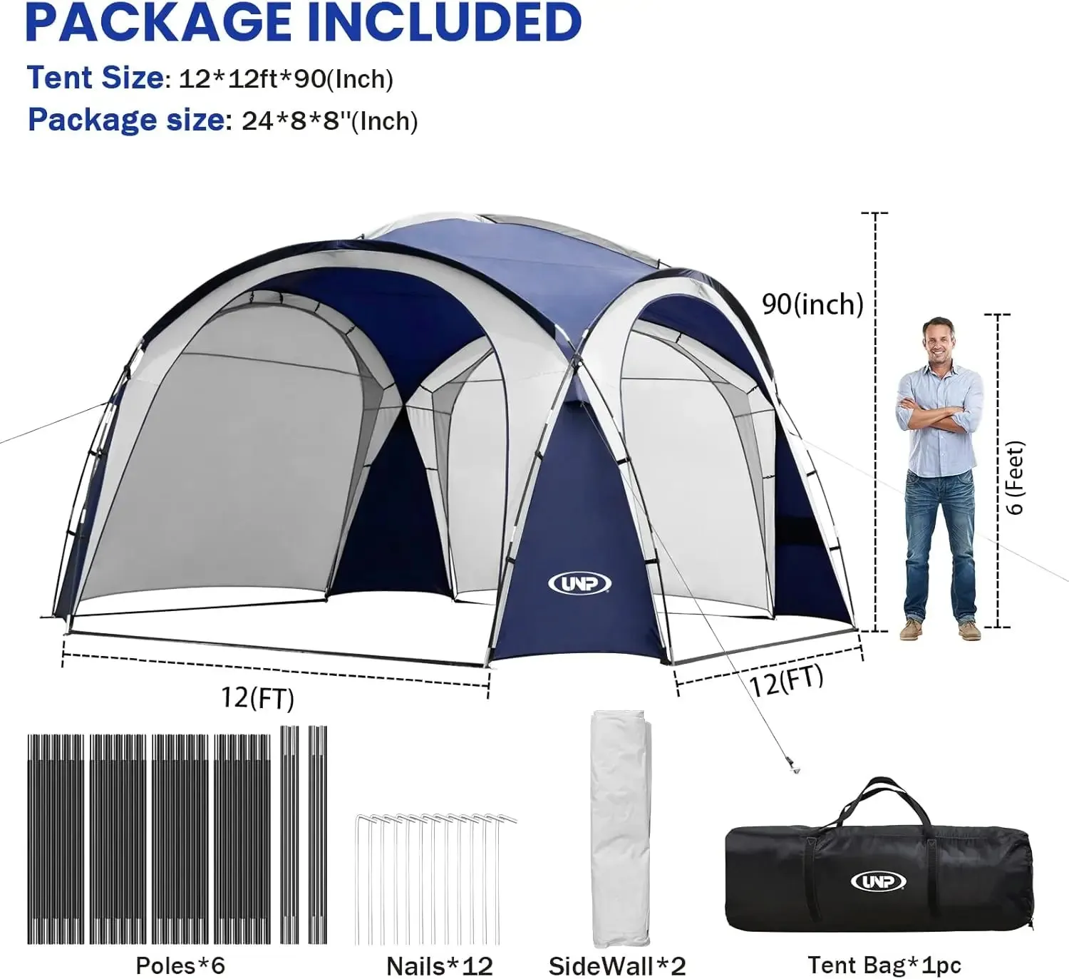 Beach Pop Up Canopy UPF50 Tent