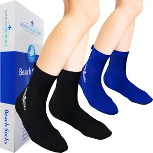 Beach Socks - Sand sports - Volleyball, Soccer, Snorkeling - Kids, Women, Men 1 Yr Warranty