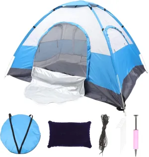 Beach Tent 3 Person Sun Tent Uv Protection Portable Sunshade Canopy for Beach Camping Accessory Tent