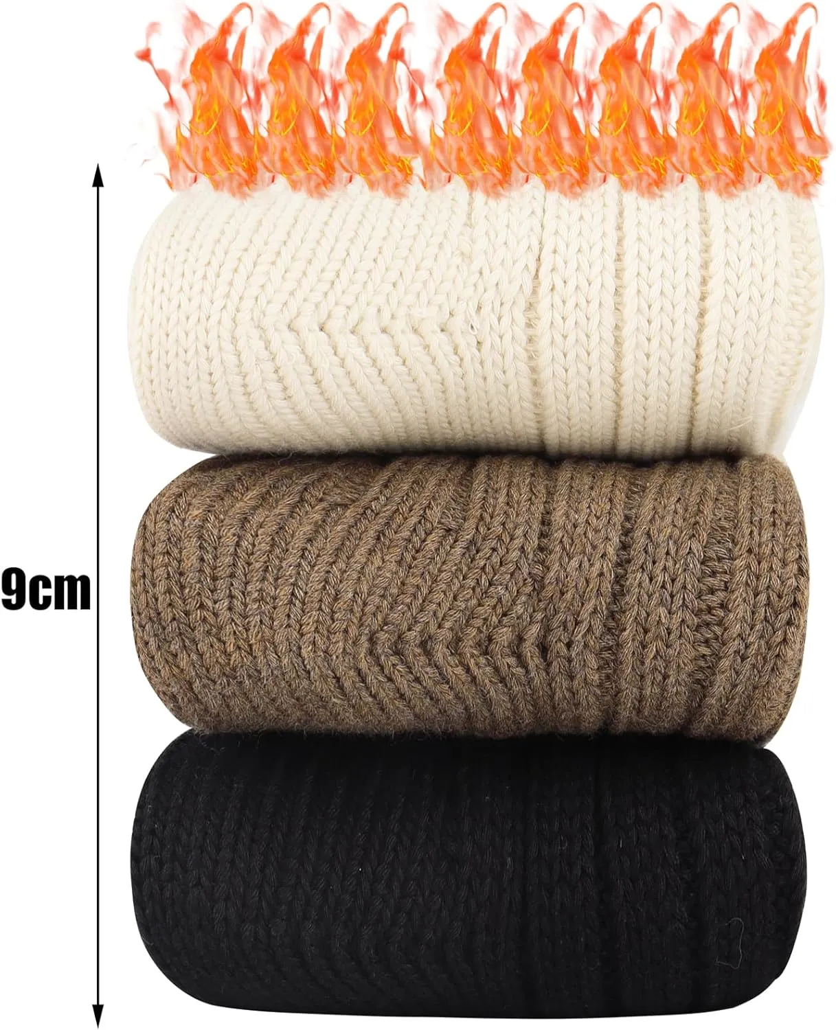Belloxis Alpaca Socks - Women's Wool Socks for Warmth