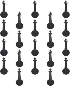 BESPORTBLE 100 Pcs Grass-Proof Tarpaulin Nails Tent Climbing Gloves for Kids Camping Pegs Canopy Teepee Bow Garden Stakes Tarp Stakes Drop Leg Bag Heavy Travel Sand Plastic