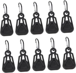 BESPORTBLE 10sets Tarp Clips with Hooks for Tent and Canopy Heavy Duty Clips for Camping Rvs and Boat Lightweight Easy to Install for Outdoor Use