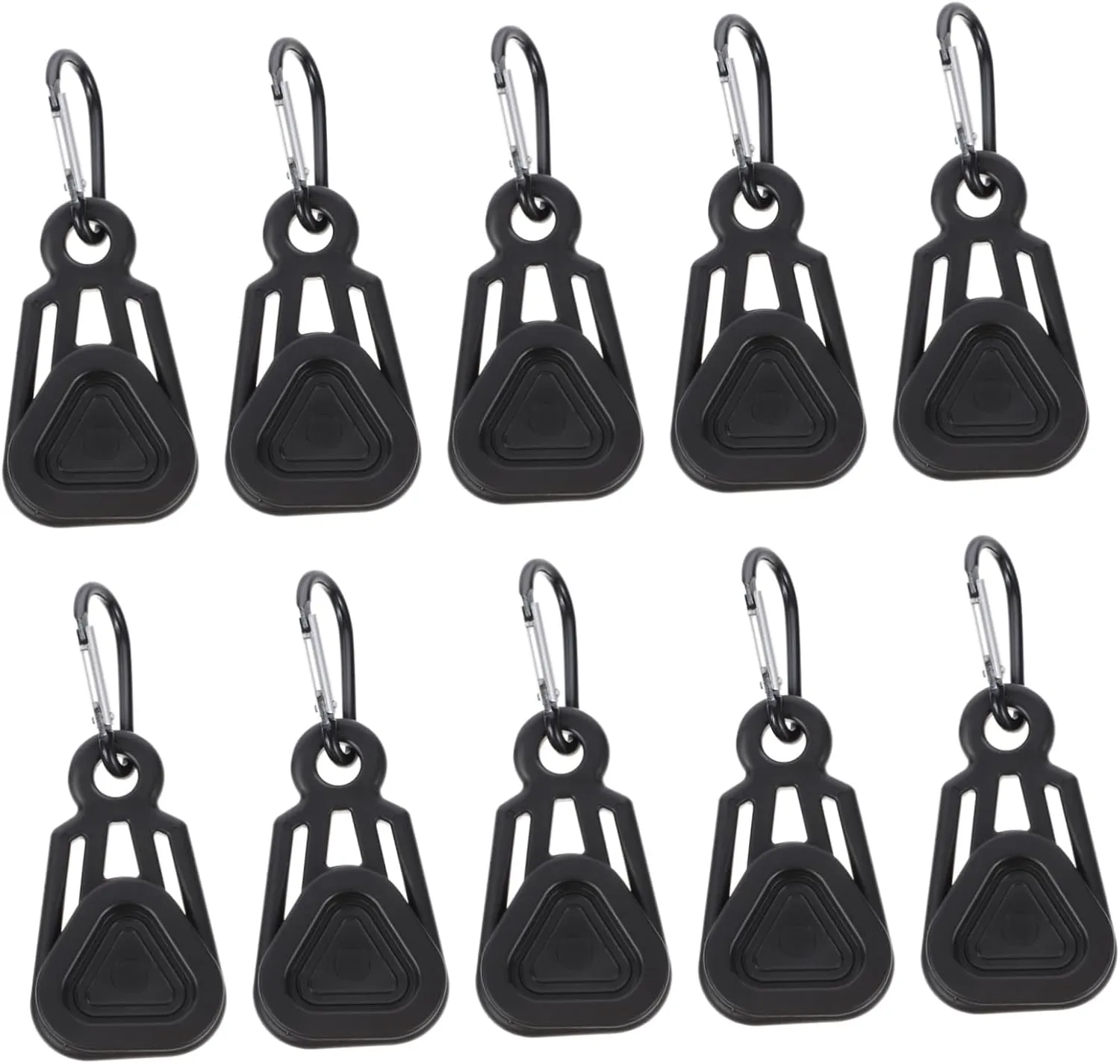 BESPORTBLE 10sets Tarp Clips with Hooks for Tent and Canopy Heavy Duty Clips for Camping Rvs and Boat Lightweight Easy to Install for Outdoor Use