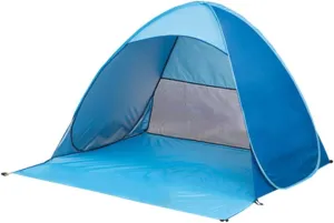 BESPORTBLE Rugged Structure Pop up Tent Instant Tent Folding Sun Shelter for Outdoor Beach Travel